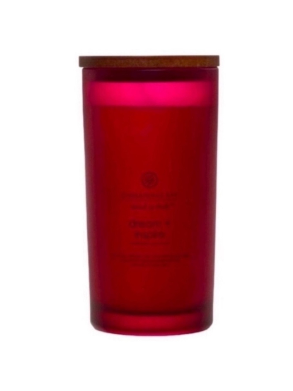 New Chesapeake Bay Mind and Body Dream and Inspire Raspberry Coconut Candle